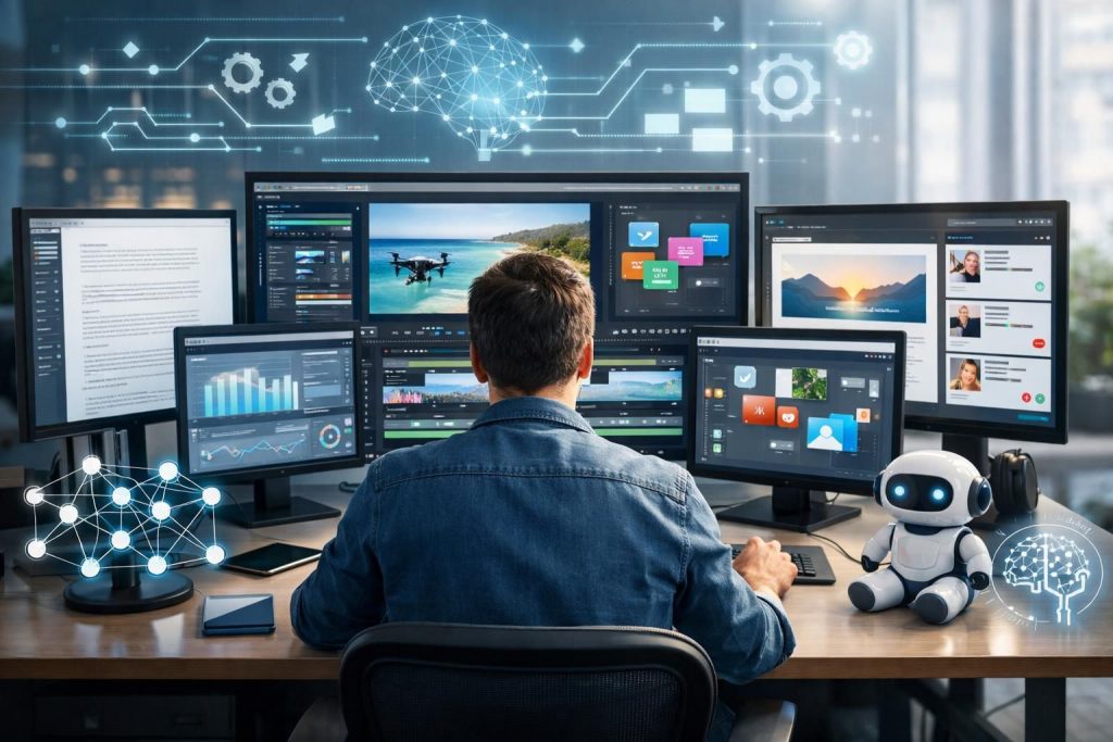 erfahren sie, wie sie die content-produktion mit ki effizient über verschiedene formate skalieren können, um zeit zu sparen und die qualität zu steigern.